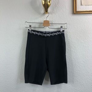 LF the Brand Metallic Logo Tape Bike Shorts Sport